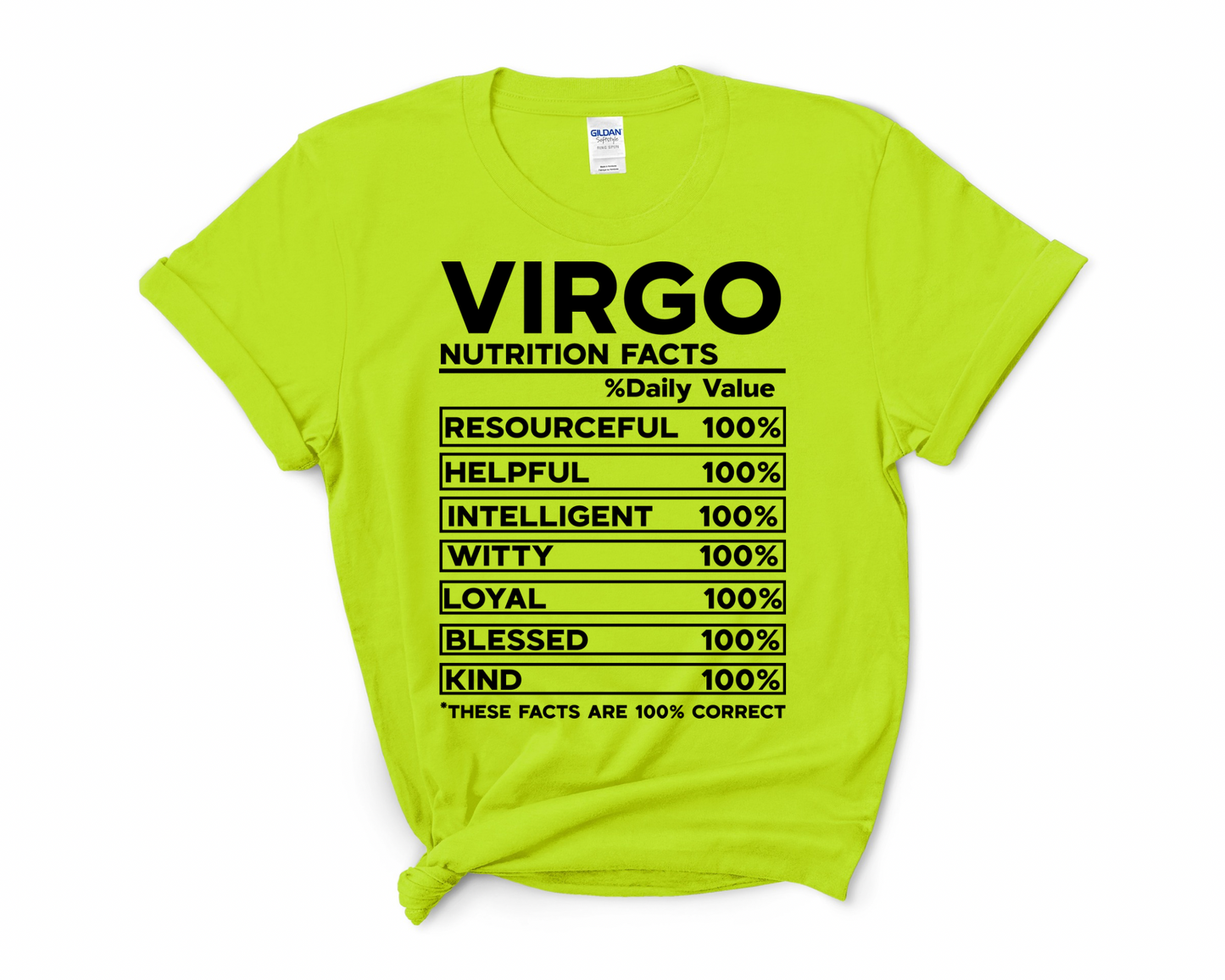 Zodiac Nutrition Facts